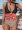 Women's Swimsuits Floral Leopard Strappy Criss Cross One-piece Swimsuits