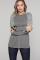 Asvivid Womens Color Block Striped Leopard Long Sleeve Pullover Tops Loose Crewneck Sport Tunic Sweatshirt