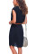 Asvivid Womens Casual Sleeveless V Neck Button Down Pocket Loose Shirt Midi Dress With Belt