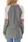 Asvivid Womens Color Block Striped Leopard Long Sleeve Pullover Tops Loose Crewneck Sport Tunic Sweatshirt
