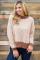 Asvivid Womens Cozy Popcorn Color Block Crewneck Sweater Long Sleeve Loose Pullover Jumper Tops