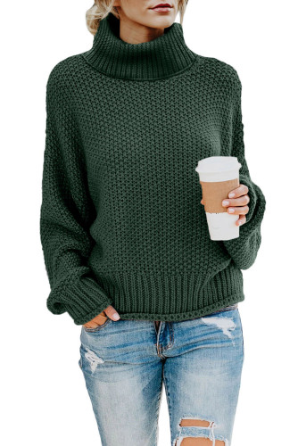 Asvivid Womens Solid Long Sleeve Turtleneck Sweater Winter Warm Soft Knitted Juniors Pullover Sweater Tops