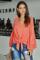 Asvivid Womens Casual V Neck Balloon Long Sleeve Tops Hollow Out Tie Knot Loose Shirt and Blouses 