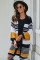 Multicolor Pocketed Novelty Striped Chenille Cardigan