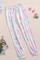 Multicolor Drawstring Tie Dye Jogger