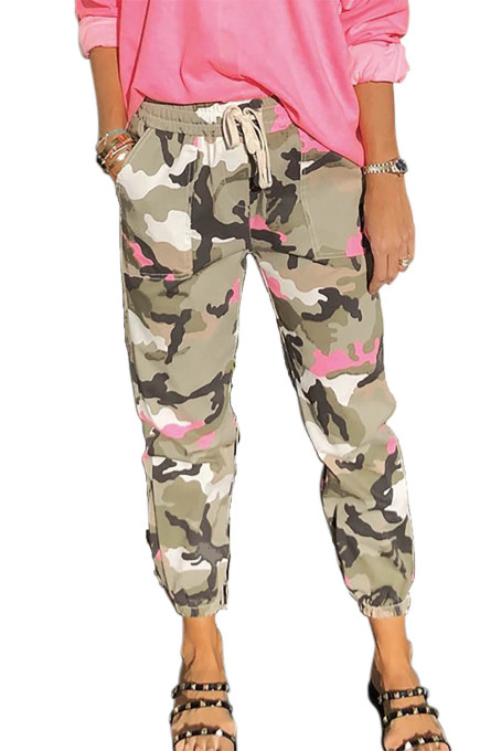 neon camo joggers