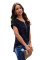 Black Zip To It Blouse