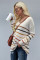 Multicolor Striped Knit Sweater