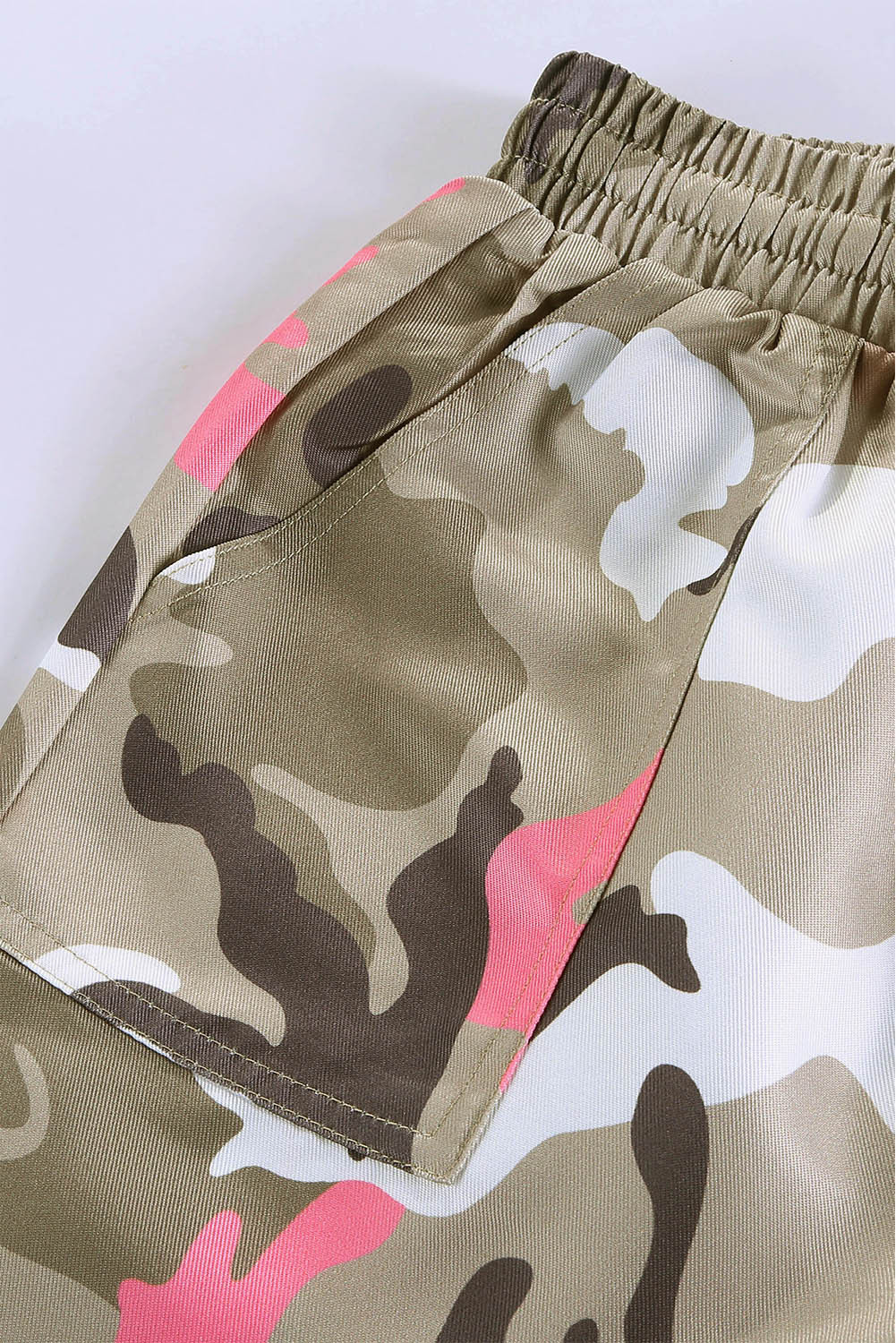 neon camo joggers