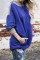 Blue Contrast Hoodie