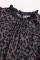 Leopard Print Ruffled Hemline Swing Dress