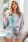 Multicolor Tie Dye Knit Lounge Set