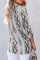 Wild Snake Print Shirt with Pockets