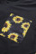Yellow Printed Splicing T-Shirt