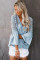 Sky Blue The Du Jour Crochet Blouse
