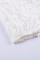 White Lace V Neck Tank Top