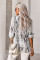 Wild Snake Print Shirt with Pockets