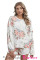 Floral Print Knit Lounge Set