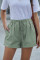 Sage Green Strive Pocketed Tencel Shorts