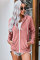 Pink Zip-up Hoodie Jacket