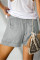 Gray Strive Pocketed Tencel Shorts