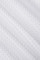 White Blossom Contrast Swiss Dot Knit Top