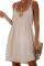 Beige Lace Babydoll Dress