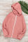 Pink Zip-up Hoodie Jacket