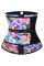 Floral Printing Compression Double Strap Latex Waist Trainer