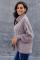 Purple Chunky Turtleneck Sweater