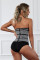 Gray 5 Steel Bones Neoprene Belt Waist Trainer with Hook
