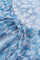 Sky Blue Saint Helena Printed Ruffle Blouse