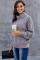 Gray Chunky Turtleneck Sweater
