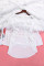 White Crochet Lace Button Top