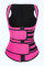 Rose Latex Underbust Sport Girdle Waist Trainer